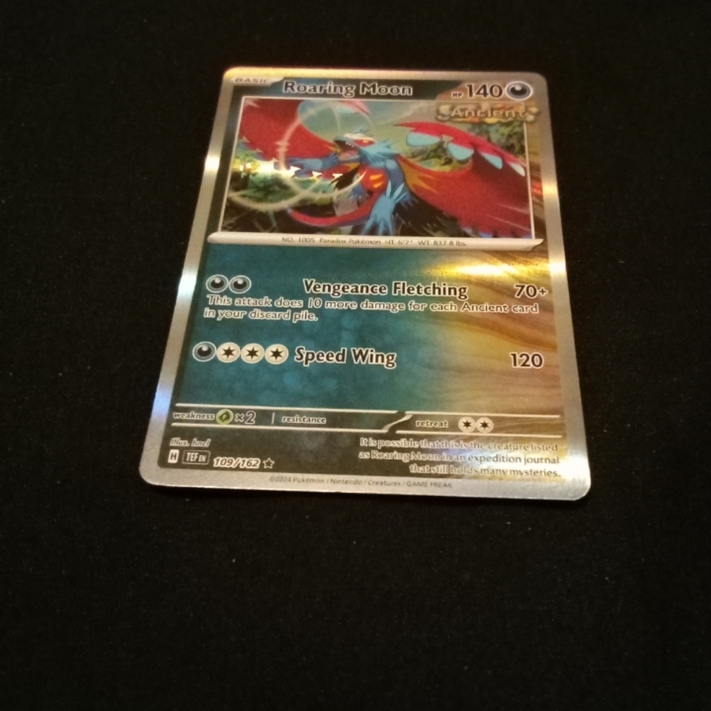 Pokemon Roaring Moon 109/162 Temporal Forces Rare Reverse Holo